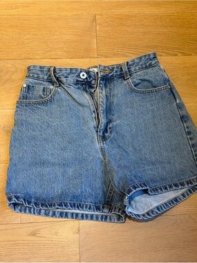 Zara High-Waist Denim Jean Shorts